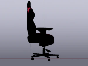 Gaming Chair 01 3D Model
