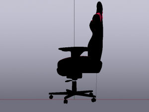 Gaming Chair 01 3D Модель