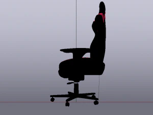 Gaming Chair 01 3D Model