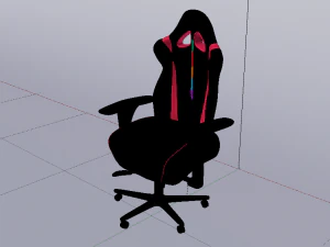 Gaming Chair 01 3D Model