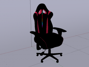 Gaming Chair 01 3D Модель