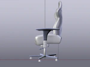 Gaming Chair 01 3D Model