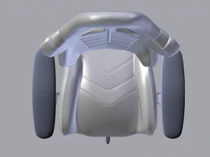 Gaming Chair 01 3D Model