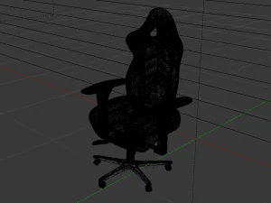 Gaming Chair 01 3D Model