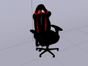 Gaming Chair 02 3D मॉडल
