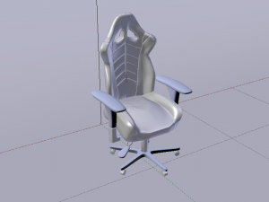 Gaming Chair 02 3D मॉडल