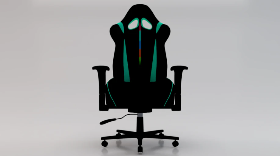 Gaming Chair 03 3D Model .c4d .max .obj .3ds .fbx .stl .blend 