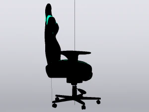 Gaming Chair 03 3D Model