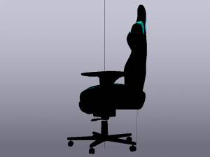 Gaming Chair 03 3D Модель