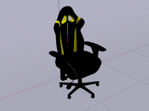 Gaming Chair 04 3D Модель