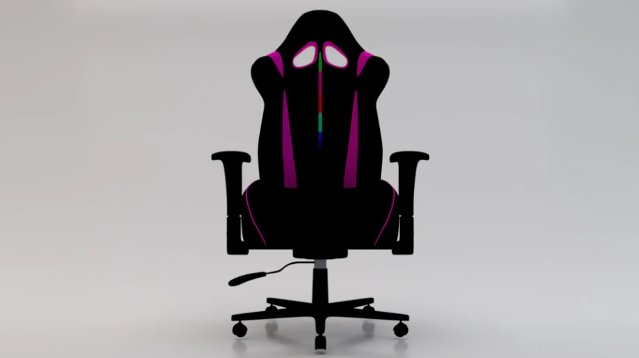 Gaming Chair 06 3D Model .c4d .max .obj .3ds .fbx .stl .blend 