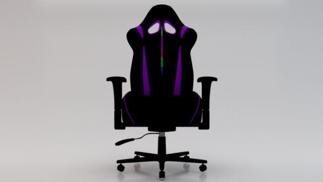 Gaming Chair 07 3D Modell .c4d .max .obj .3ds .fbx .stl .blend