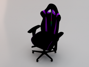 Gaming Chair 07 3D Modell