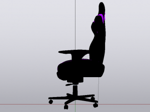 Gaming Chair 07 3D Modell