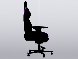 Gaming Chair 07 3D Modell