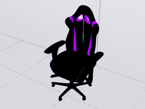 Gaming Chair 07 3D Modell