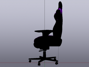 Gaming Chair 07 3D Modell