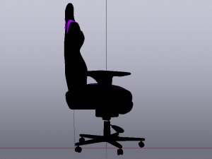 Gaming Chair 07 3D Modell