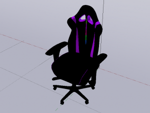 Gaming Chair 07 3D Modell
