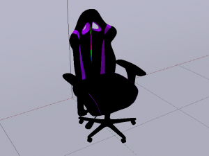 Gaming Chair 07 3D Modell