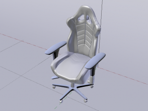 Gaming Chair 07 3D Modell