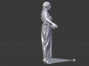 Woman in a Dress 031 3D मॉडल