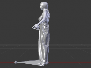 Woman in a Dress 031 3D मॉडल