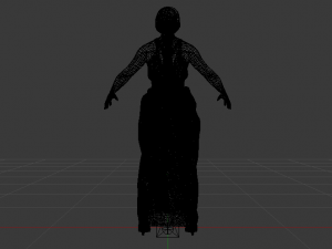 Woman in a Dress 031 3D मॉडल