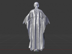 Woman in a Dress 032 3D Model