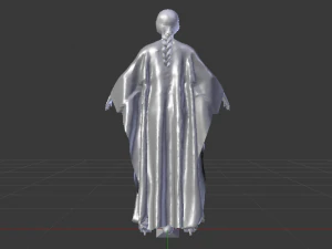 Woman in a Dress 032 3D Model