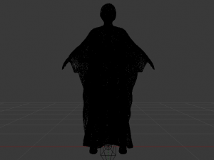 Woman in a Dress 032 3D Model