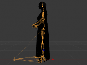 Woman in a Dress 032 3D Model
