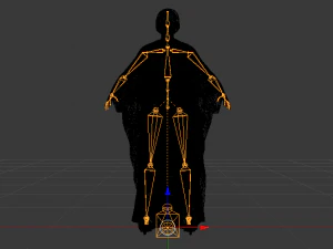 Woman in a Dress 032 3D Model