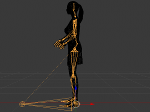 Woman in a Beach Dress 01 Modello 3D