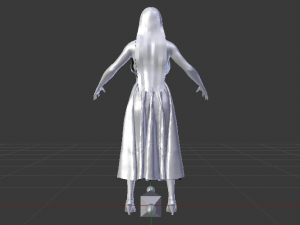 Woman in a Dress 034 Modèle 3D