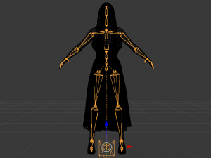 Woman in a Dress 034 Modèle 3D