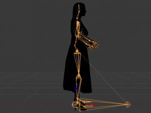 Woman in a Dress 034 Modèle 3D