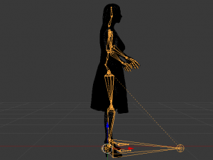 Woman in a Dress 035 3D-Modell