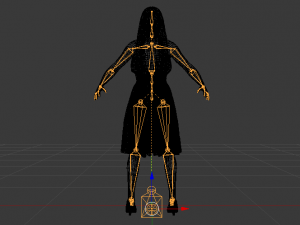 Woman in a Dress 035 3D-Modell