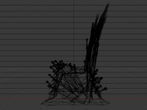 The Throne from the Game of Thrones - Iron Throne Modèle 3D