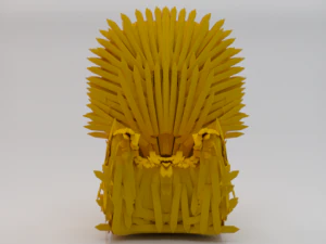 黄金幻想の玉座 01 3Dモデル