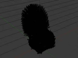 The Golden Fantasy Throne 01 3D Model