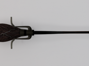 Firebolt Broomstick Modèle 3D