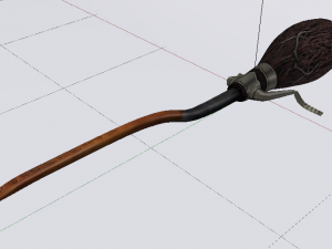 Firebolt Broomstick Modèle 3D
