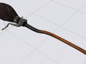 Firebolt Broomstick Modèle 3D