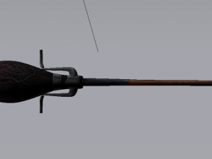Firebolt Broomstick Modèle 3D