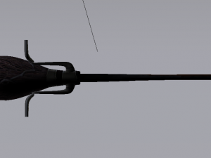 Firebolt Broomstick Modèle 3D