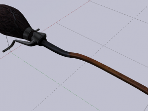 Firebolt Broomstick Modèle 3D