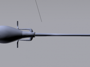 Firebolt Broomstick Modèle 3D