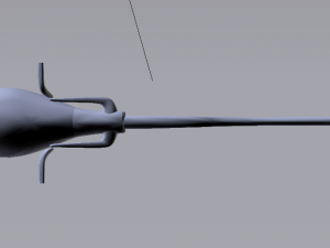 Firebolt Broomstick Modèle 3D